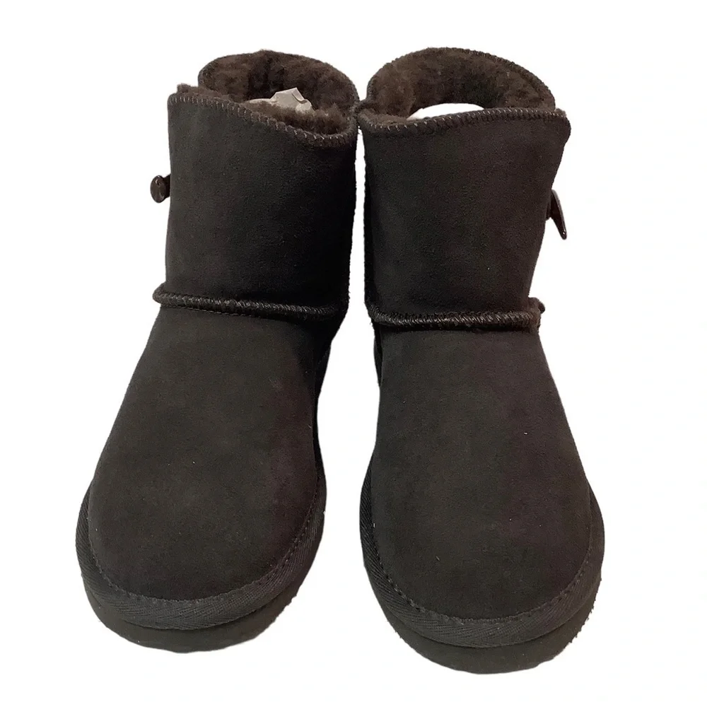 NWT Aussie Merino brown‎ boots size K10